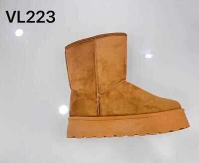 Botki damskie 7AVL223.CAMEL (36/41,12par)