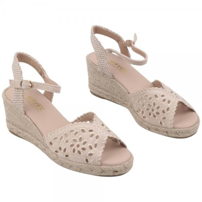 Sandały damskie F211M-2.BEIGE (36/40,8par)