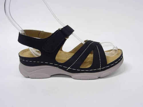Sandały damskie 7A8098-1.BLACK (36/42,12par)