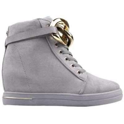 Botki damskie R237A-2.GREY (36/41,12par)