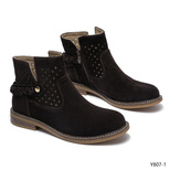Botki damskie 7AY807-1.BLACK (36/41,12par)
