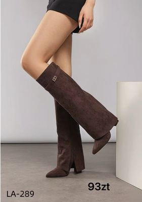 Kozaki damskie 7ALA-289.BROWN (36/41,12par)