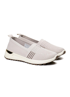 Trampki damskie 7AKB212-8.BEIGE  (36/41,12par)