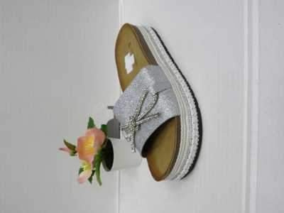 Klapki damskie 7ABL438.SILVER (36/41,12par)