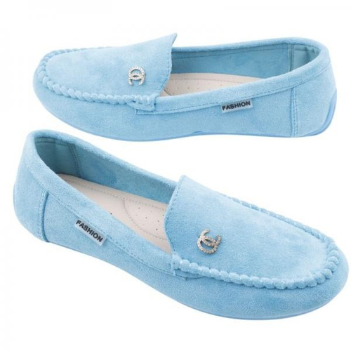Balerinki damskie MK05-11.BLUE (36/41,12par)