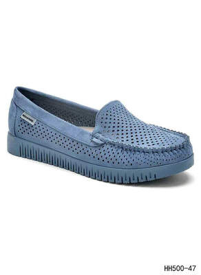 Balerinki damskie 7AHH500-47.BLUE (36/41,12par)