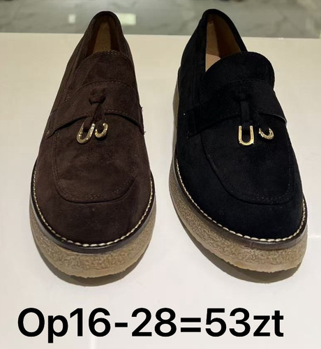 Półbuty damskie OP16-28.KOLORDOWYBORU (36/41,12par)