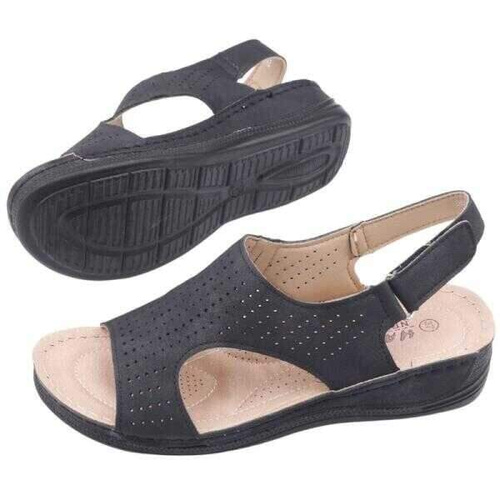 Sandały damskie DE996-5.BLACK (36/41,12par)
