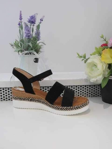 Sandały damskie 7AE6176.BLACK (36/41,12par)