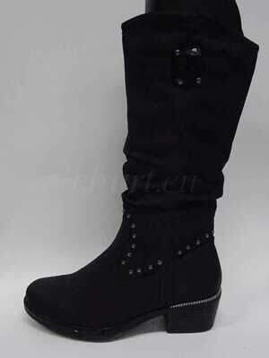 Kozaki damskie 7AP1768-1.BLACK (36/41,12par)