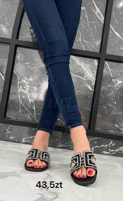 Klapki damskie 7AB035.BLACK (36/41,12par)