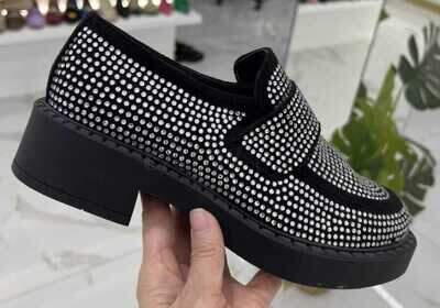 Półbuty damskie 7A6867.BLACK (36/41,12par)