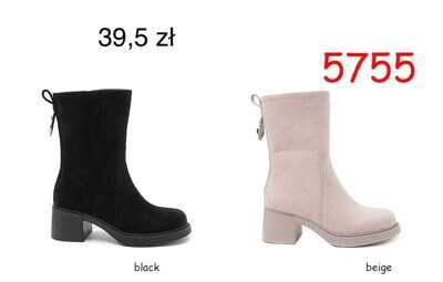 Botki damskie 7A5755.KOLORDOWYBORU (36/41,12par)