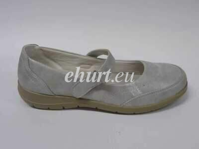 Balerinki damskie 7A57352-5.GREY (36/41,12par)