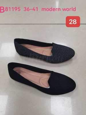 Balerinki damskie 7AB81195.KOLORDOWYBORU (36/41,12par)