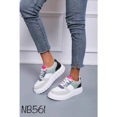 Buty sportowe damskie 7ANB561.GREY (36/41,12par)