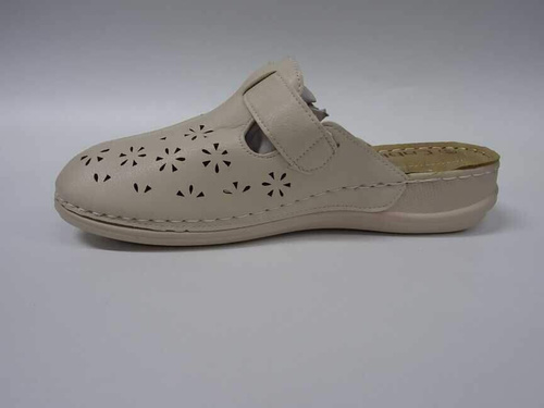 Klapki damskie 7A22T39-5.BEIGE (37/42,12par)