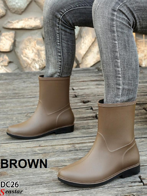 Kalosze damskie DC26.BROWN (36/41,12par)