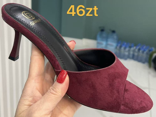 Klapki damskie LOLA5290.KOLORDOWYBORU (36/41,12par)