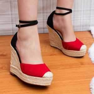 Sandały damskie 7A108-37.RED (36/41,12par)