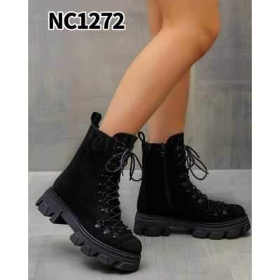 Botki damskie ocieplane 7ANC1272.BLACK (36/41,12par)