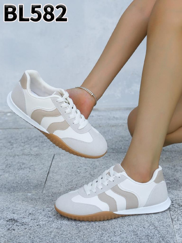 Buty sportowe damskie  7ABL582.BEIGE  (36/41,12par)