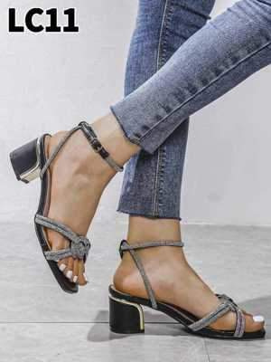 Sandały damskie 7ALC11.BLACK (36/41,12par)