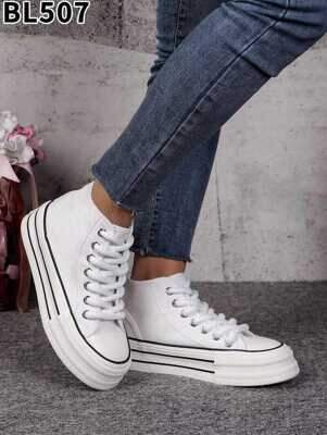 Trampki damskie 7ABL507.WHITE (36/41,12par)