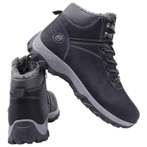 Trzewiki męskie 9AA207A-2.BLACK/GREY (41/46,8par)