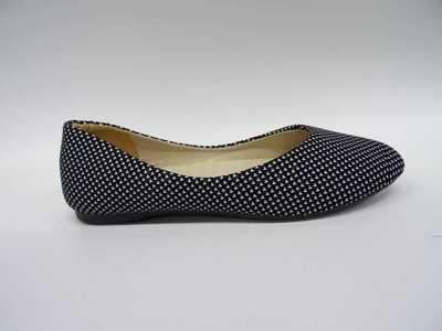 Balerinki damskie 7AE633-11.BLACK (36/41,12par)