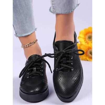 Półbuty damskie 7ANS390.CZARNY (36/41,12par)