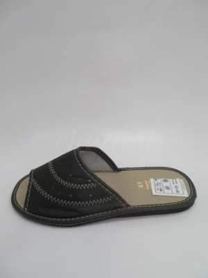 Kapcie męskie 9A56A10.BROWN (40/45,10par)