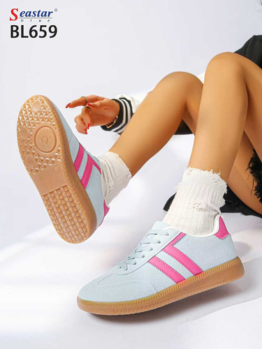 Buty sportowe damskie BL659.FUSHIA (36/41,12par)