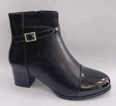 Botki damskie 7AFD3102.BLACK (36/41,12par)