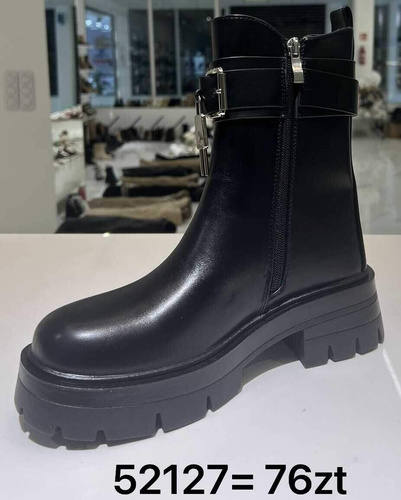 Botki damskie 52127.BLACK (36/41,12par)