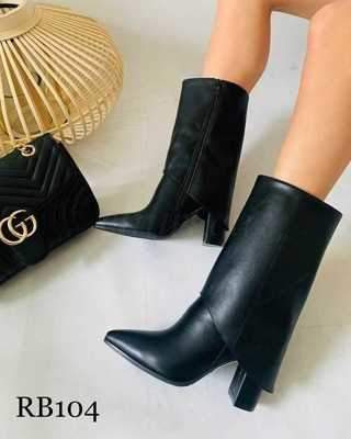 Botki damskie 7ARB104.BLACK (36/41,12par)