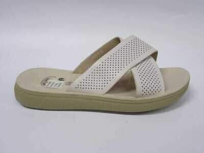 Klapki damskie 7A7016-3.BEIGE (37/42,12par)