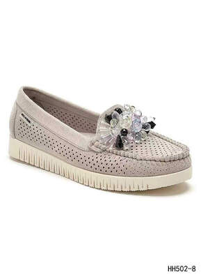 Balerinki damskie 7AHH502-8.BEIGE (36/41,12par)