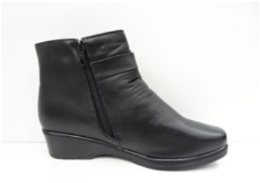 Botki damskie ocieplane 7AW36.BLACK (37/42,12par)