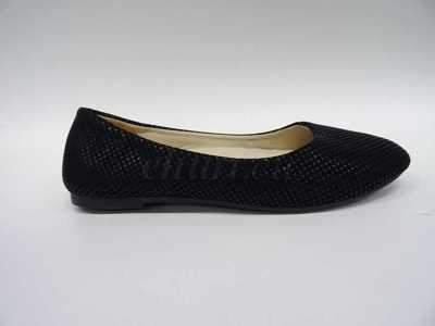 Balerinki damskie 7AE633-1.BLACK (36/41,12par)