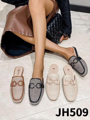 Klapki damskie JH509.CAMEL (36/41,12par)