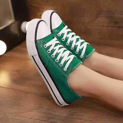 Trampki damskie 7AXL03.GREEN  (36/41,12par)