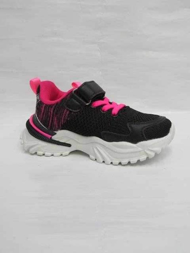 Buty sportowe dziewczęce 3AL601.BLACK/PEACH (26/31,12par)