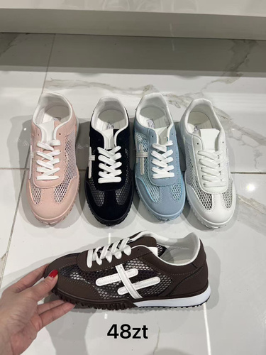 Buty sportowe damskie  7A6545.BROWN (36/41,12par)