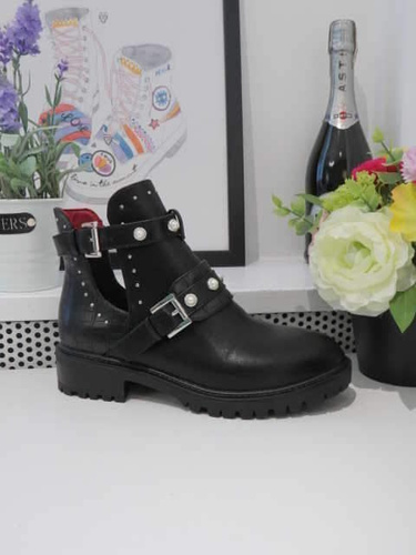 Botki damskie 7AM327.BLACK (36/41,12par)