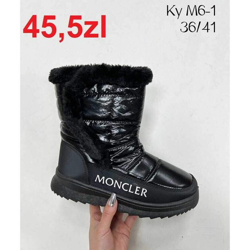 Botki damskie ocieplane 7AM6-1.BLACK (36/41,12par)