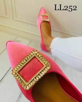 Balerinki damskie 7ALL252.FUSHIA (36/41,12par)