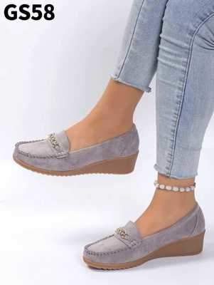 Balerinki damskie 7AGS58.GREY (36/41,12par)