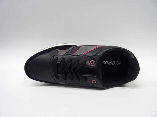 Buty sportowe męskie 9A966-1.BLACK (41/46,12par)