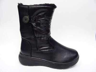 Botki damskie 7A22T12-1.BLACK Ocieplane (37/42,12par)